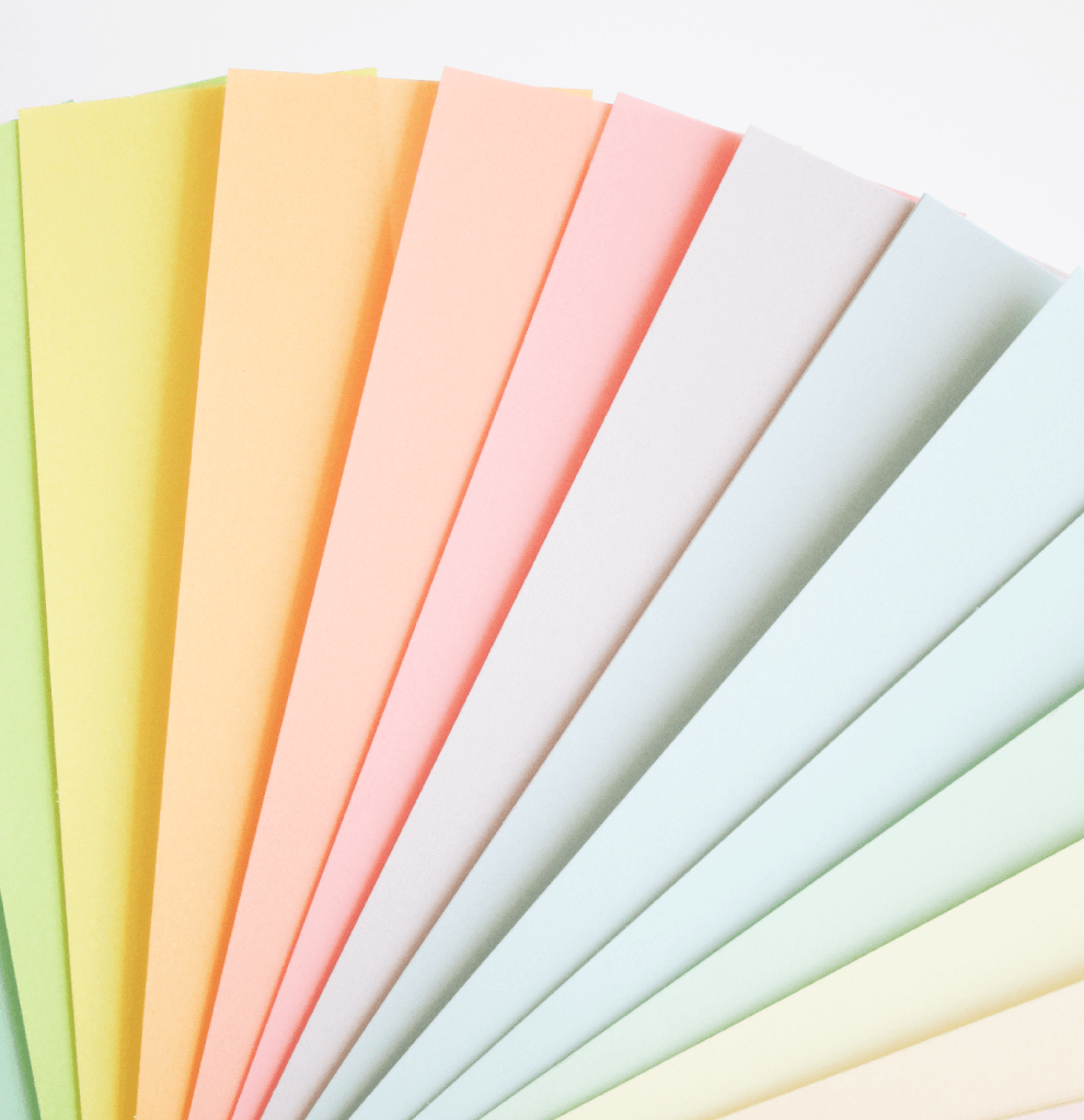 パーソナルカラー診断のカード